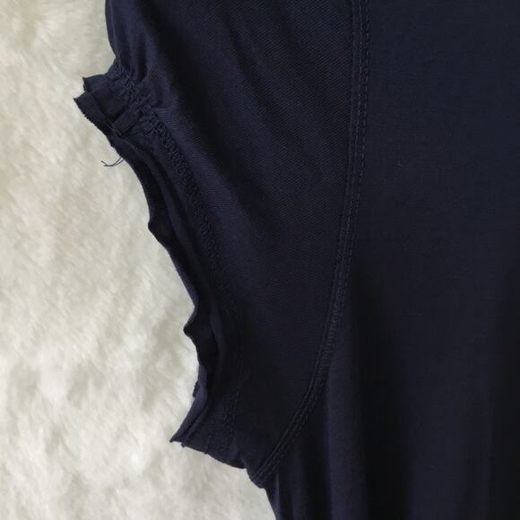 Ralph Lauren Girl Black Dress with Purple Belt - Picture 5 of 15